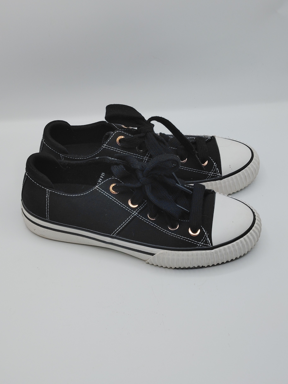 Skechers Arch Fit Women's Black Canvas Slip-On Sneakers